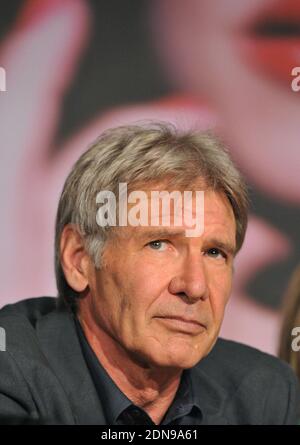 Photo du dossier : Harrison Ford assiste à une conférence de presse pour le film 'Indiana Jones et le Royaume du crâne de cristal' au Palais des Festivals lors du 61e Festival International de Cannes à Cannes, France, le 18 mai 2008. La star des films Indiana Jones et Star Wars, âgée de 72 ans, a signalé une panne de moteur et a atterri sur un parcours de golf de Venise à Los Angeles. Il respire et alerte quand les médecins sont arrivés et l'emmenait à l'hôpital dans un état « juste à modéré », a déclaré un porte-parole du service des incendies. Photo par Eric Catarina/Pool/ABACAPRESS.COM Banque D'Images