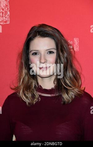 Josephine Japy arrive au 40ème déjeuner annuel des césariennes, qui s'est tenu au Fouquet à Paris, en France, le 7 février 2015. Photo de Nicolas Briquet/ABACAPRESS.COM Banque D'Images