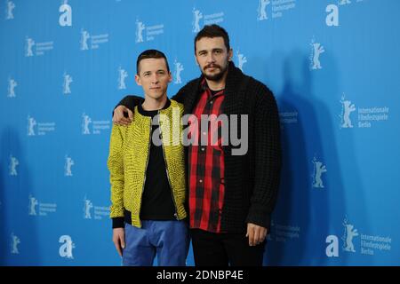 Le réalisateur Justin Kelly et James Franco assistent à la photo « I am Michael » lors de la 65e Berlinale, Berlin International film Festival, à Berlin, Allemagne, le 09 février 2015. Photo d'Aurore Marechal/ABACAPRESS.COM Banque D'Images