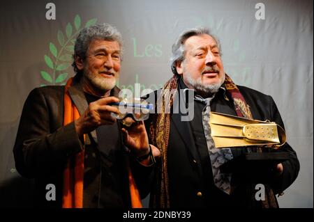 Patrick Prejean, Jean-Claude Dreyfus attending Les Alphonses 2015 ceremony held at The Theatre De La Huchette in Paris, France on February 12, 2015. Photo by Alban Wyters/ABACAPRESS.COM Stock Photo