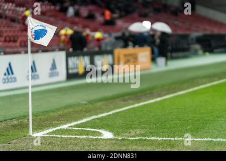 Copenhague, Danemark. 17 décembre 2020. Le Parken Stadium est prêt pour le match de la coupe de Sydbank danoise entre le FC Copenhagen et le FC Midtjylland à Copenhague. (Crédit photo : Gonzales photo/Alamy Live News Banque D'Images