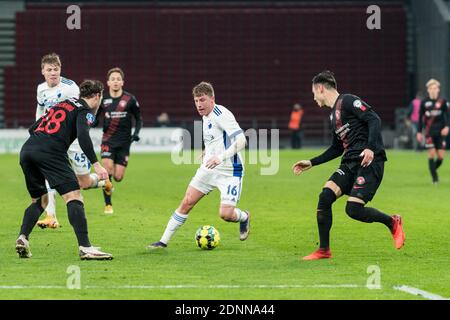 Copenhague, Danemark. 17 décembre 2020. PEP Biel (16) du FC Copenhague vu lors du match de la coupe de Sydbank danoise entre le FC Copenhague et le FC Midtjylland à Parken à Copenhague. (Crédit photo : Gonzales photo/Alamy Live News Banque D'Images