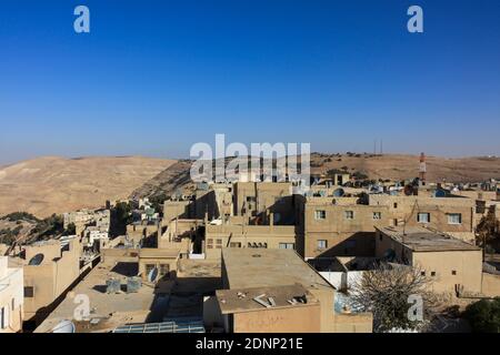 La ville de Kerak en Jordanie Banque D'Images