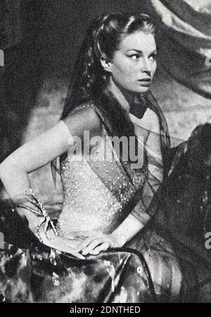 Film still of Silvana Mangano (1930-1989) from 'Ulysses'. Stock Photo