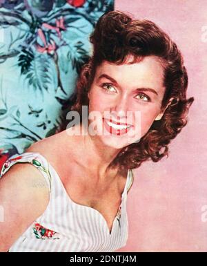 Photograph of Debbie Reynolds (1932-2016) an American actress, singer, and businesswoman. Stock Photo
