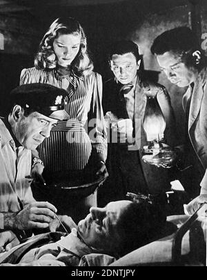 Film encore de 'à avoir et à ne pas avoir' avec Lauren Bacall, Humphrey Bogart, Dolores Moran, et Walter Brennan. Banque D'Images