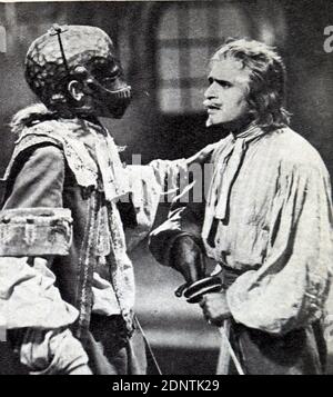 Photo de Douglas Fairbanks (1883-1939) de 'Iron Mask'. Banque D'Images