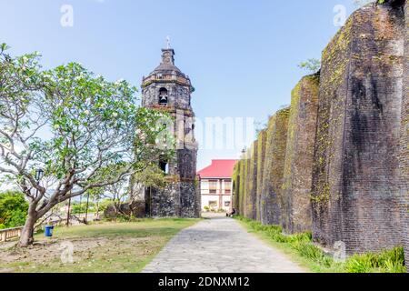 L'église Sta Maria à Ilocos, Philippines Banque D'Images