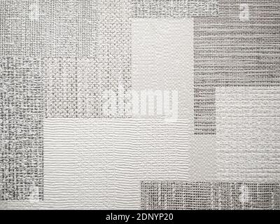 Fond d'écran texture blanche fond avec rectangles Banque D'Images