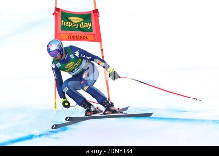 Groden, Italie. 18 décembre 2020. Coupe du monde de ski alpin FIS - Covid-19 Outbreak - 2e événement Super-G masculin le 18/12/2020 à Val Gardena, Gröden, Italie. En action Dominik Paris (ITA) (photo de Pierre Teyssot/ESPA-Images) Credit: European Sports photo Agency/Alay Live News Banque D'Images