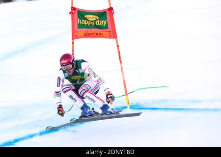 Groden, Italie. 18 décembre 2020. Coupe du monde de ski alpin FIS - Covid-19 Outbreak - 2e événement Super-G masculin le 18/12/2020 à Val Gardena, Gröden, Italie. En action Nils Allegre (FRA) (photo de Pierre Teyssot/ESPA-Images) Credit: European Sports photo Agency/Alay Live News Banque D'Images