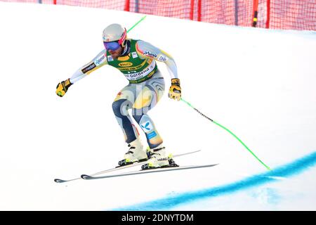 Groden, Italie. 18 décembre 2020. Coupe du monde de ski alpin FIS - Covid-19 Outbreak - 2e événement Super-G masculin le 18/12/2020 à Val Gardena, Gröden, Italie. En action Kjetil Jansrud (NOR) (photo de Pierre Teyssot/ESPA-Images) crédit: European Sports photo Agency/Alay Live News Banque D'Images