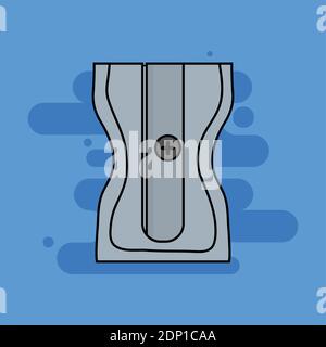Pencil cutter back to school picture icon - Vector Illustration de Vecteur