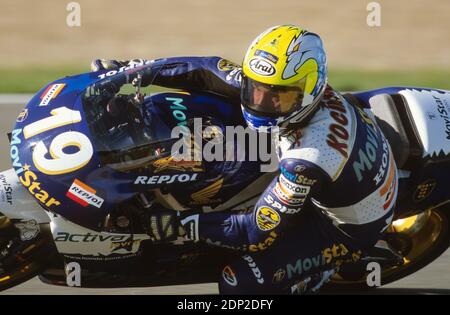 John Kocinski (Etats-Unis), Honda 500, Espagne GP 1998, Jerez Banque D'Images