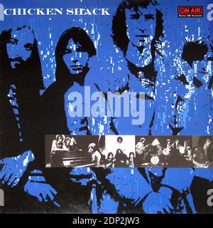 Chicken Shack on Air rare BBC enregistrements - Vintage Vinyl Notez la couverture Banque D'Images