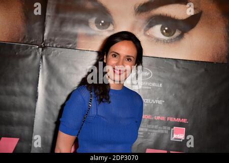 Amelle Chahbi assiste a la premiere du film Amy au cinema Max Linder Panorama a Paris, France le 16 Juin 2015. Photo by Nicolas Briquet/ABACAPRESS.COM Banque D'Images