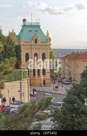 Belgrade, Serbie - 07 octobre 2019 : bâtiment de l'ambassade d'Autriche à Belgrade. Banque D'Images