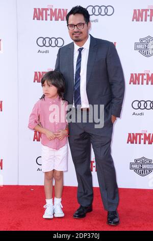 Michael Pena assiste à la première de Marvel's Ant-Man au Dolby Theatre le 29 juin 2015 à Los Angeles, CA, Etats-Unis. Photo de Lionel Hahn/ABACAPRESS.COM Banque D'Images