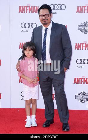 Michael Pena assiste à la première de Marvel's Ant-Man au Dolby Theatre le 29 juin 2015 à Los Angeles, CA, Etats-Unis. Photo de Lionel Hahn/ABACAPRESS.COM Banque D'Images