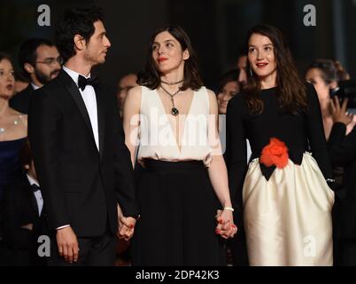 ANAIS Demoustier, Valérie Donzelli et Jeremie Elkaim assistent à la projection de 'Marguerite & Julien' au 68e Festival de Cannes le 19 mai 2015 à Cannes, France. Photo de Lionel Hahn/ABACAPRESS.COM Banque D'Images