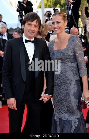 Leonardo et Anna Billo arrivent au Palais des Festivals pour la projection du film Jeunesse dans le cadre du 68ème Festival de Cannes, France, le 20 mai 2015. Photo de Nicolas Briquet/ABACAPRESS.COM Banque D'Images