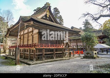 Hiyoshi Taisha, également connu sous le nom de Hiei Taisha, Shinto Shrine à Otsu, Shiga, Japon, au pied du mont Hiei Banque D'Images