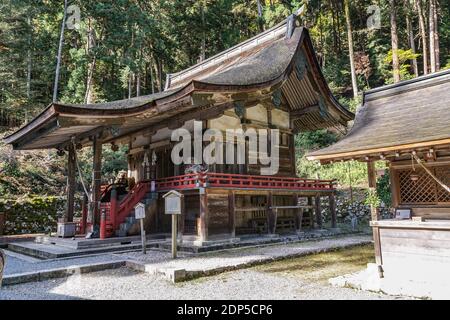 Hiyoshi Taisha, également connu sous le nom de Hiei Taisha, Shinto Shrine à Otsu, Shiga, Japon, au pied du mont Hiei Banque D'Images