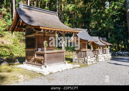 Hiyoshi Taisha, également connu sous le nom de Hiei Taisha, Shinto Shrine à Otsu, Shiga, Japon, au pied du mont Hiei Banque D'Images