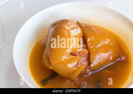 Un plat philippin local à Bohol, Philippines Banque D'Images