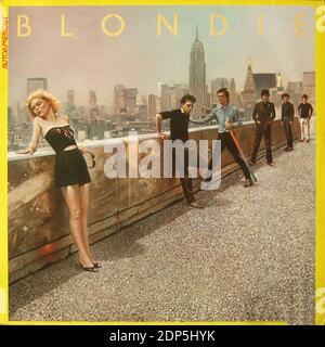Blondie - AutoAmerican - Vintage vinyle album couverture Banque D'Images