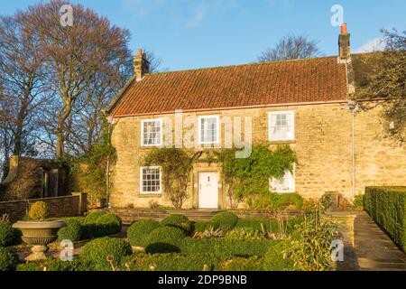 Pockerley Farmhouse, Beamish Museum, Co. Durham, Angleterre, Royaume-Uni Banque D'Images