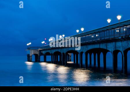 Boscombe Pier Banque D'Images