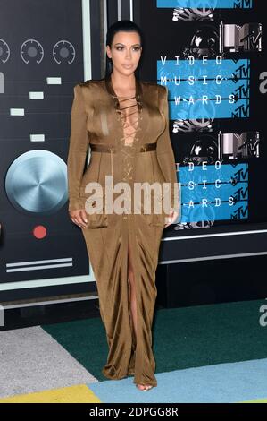 Kim Kardashian assiste aux MTV Video Music Awards 2015 au Microsoft Theatre le 30 août 2015 à Los Angeles, CA, Etats-Unis. Photo de Lionel Hahn/ABACAPRESS.COM Banque D'Images