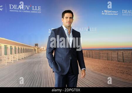 Eli Roth posant au photocall pour le film Knock Knock dans le cadre du 41e Festival du film américain à Deauville, France, le 5 septembre 2015. Photo d'Alban Wyters/ABACAPRESS.COM Banque D'Images