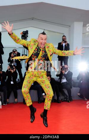 Arturo Brachetti assiste au Rabin, la première du dernier jour dans le cadre du 72e Festival du film de Venise (Mostra) à Venise, Italie, le 7 septembre 2015. Photo d'Aurore Marechal/ABACAPRESS.COM Banque D'Images