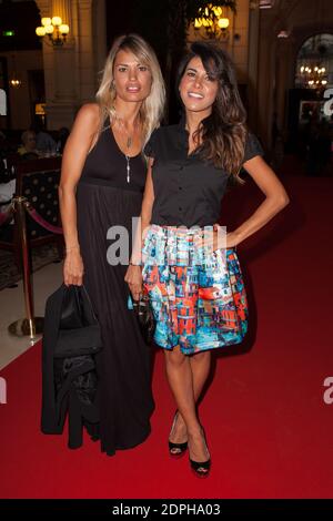 Nikita Lespinasse, Reem Kherici participant au Gala romain Grosjean pour l'association 'Enfance & cancer', qui s'est tenue au Grand Hotel Intercontinental à Paris, en France, le 09 septembre 2015. Photo de Audrey Poree/ABACAPRESS.COM Banque D'Images