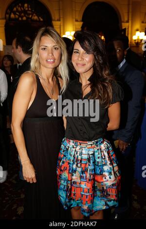 Nikita Lespinasse et Reem Kherici assistent au Gala romain Grosjean de l'association 'Enfance & cancer' qui s'est tenue au Grand Hotel Intercontinental à Paris, en France, le 09 septembre 2015. Photo de Jerome Domine/ABACAPRESS.COM Banque D'Images