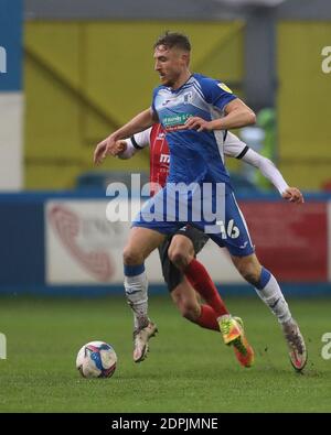 BARROW DANS FURNESS, ANGLETERRE. 19 DÉCEMBRE Tom Beadling de Barrow en action pendant le match Sky Bet League 2 entre Barrow et Cheltenham Town à la rue Holker, Barrow-in-Furness le samedi 19 décembre 2020. (Credit: Mark Fletcher | MI News) Credit: MI News & Sport /Alay Live News Banque D'Images