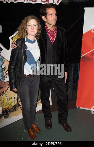 JOSEPHINE DE MEAUX, JULIEN BERJEAUT, DIT JUL AVANT-PREMIÈRE DE LA SAISON 4 DE 'ILEX ET LA VILLE' AU CINÉMA LE LOUXOR PHOTO DE NASSER BERZANE/ABACAPRESS.COM Banque D'Images