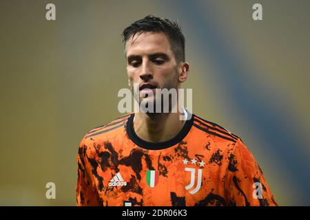 Rodrigo Bentancur Colman (Juventus) lors du match italien Serie A' entre Parme 0-4 Juventus à Ennio Tardini Stadiumm le 19 décembre 2020 à Parme, Italie. Credit: Maurizio Borsari/AFLO/Alay Live News Banque D'Images