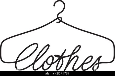 Logo Creative Clothes Illustration de Vecteur