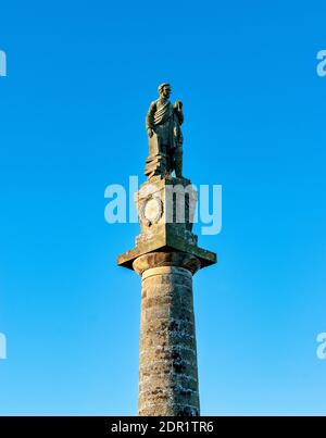 CROMARTY BLACK ISLE PENINSULAR ECOSSE LE MONUMENT HUGH MILLER Banque D'Images