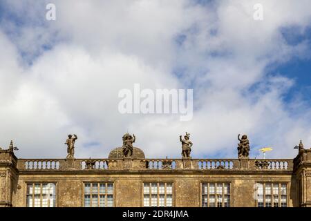 LONGLEAT, ROYAUME-UNI - 26 AOÛT 2020. Longleat est une demeure ancestrale anglaise et le siège des marquises de Bath. Longleat House, Wiltshire, Royaume-Uni, août 26, Banque D'Images