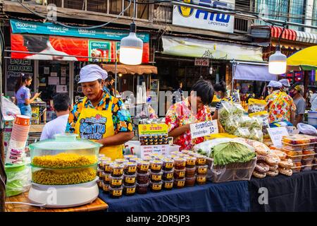 Pattaya Naklua District Chonburi Thaïlande Asie Street Food Market in Naklua Banque D'Images