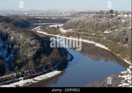 Clifton Suspension Bridge, Bristol Banque D'Images