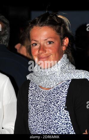 Marie Dorin Habert participe à l'événement Somfy qui s'est tenu à l'espace 56, Tour Montparnasse à Paris, France, le 4 octobre 2015. Photo de Thierry Plessis/ABACAPRESS.COM Banque D'Images