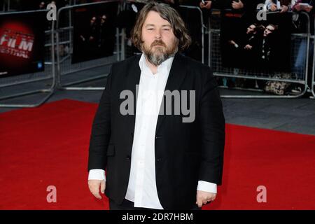 Le réalisateur Ben Wheatley participe à la première de High Rise dans le cadre du 59e BFI London film Festival à Odeon Leicester Square à Londres, Royaume-Uni, le 9 octobre 2015. Photo d'Aurore Marechal/ABACAPRESS.COM Banque D'Images