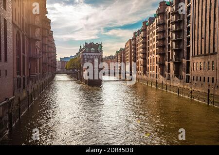 HafenCity à Hambourg en Allemagne Banque D'Images