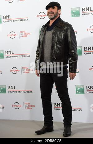 L'acteur français Eric Cantona participe à la séance photo du film « les rois du monde - Mad Kings » au 10e Festival du film de Rome, le 19 octobre 2015 à Rome, en Italie. Photo par Eric Vandeville /ABACAPRESS.COM Banque D'Images