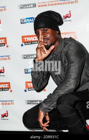 Black M lors de la conférence de presse de Trace Music Star & Wati B au Generator, Paris, France, 3 novembre 2015. Photo par Maxime Reynaud/APS Medias/ABACAPRESS.COM Banque D'Images